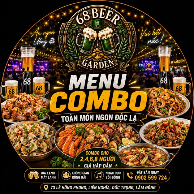 Avatar Menu Combo 68 Đức Trọng Lâm Đồng