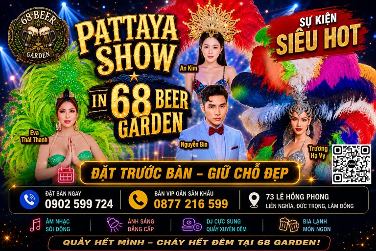 Banner Sự Kiện 68 Garden Pattaya Show