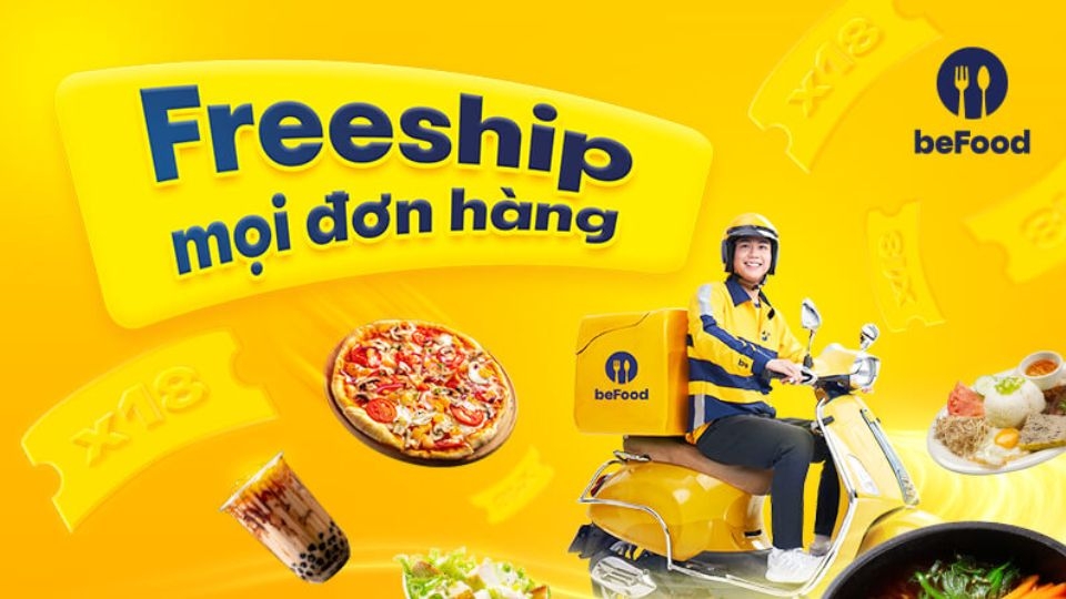 Ứng Dụng Đặt Đồ Ăn Nhanh Be Food