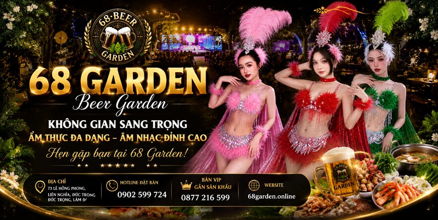 Banner Sự Kiện Thứ 6 tại 68 Beer Garden