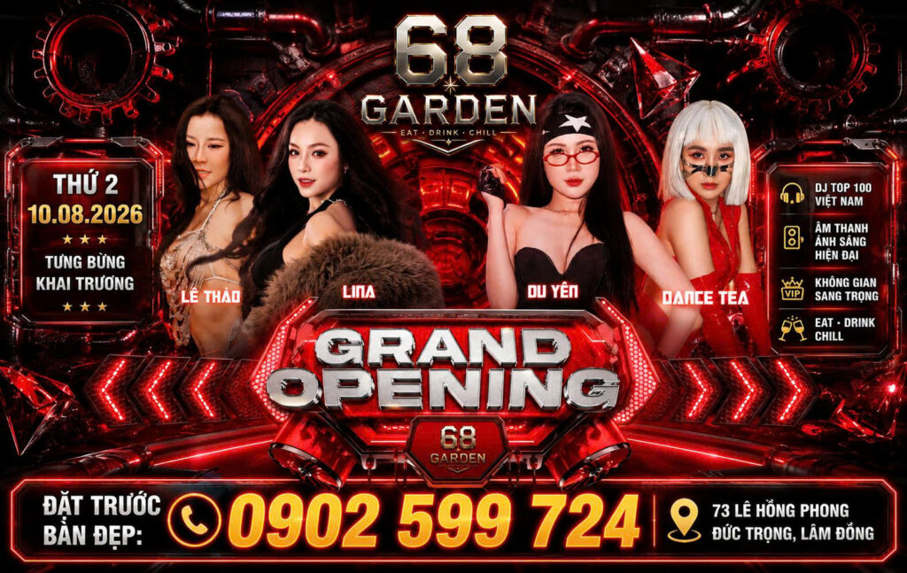 Banner Grand Opening Khai Trương 68 Garden (2)